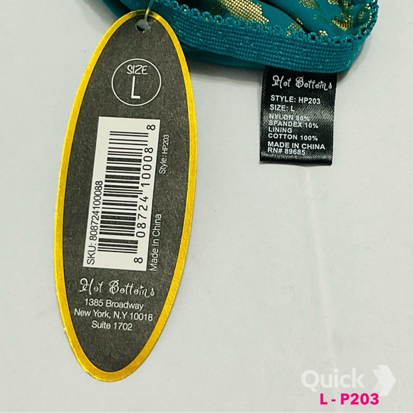 3 pcs Floral Lace / Golden Leopard Panties - Picture 8 of 8